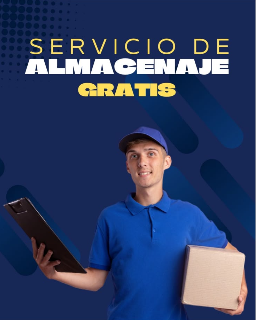 Servicio de almacenaje gratis