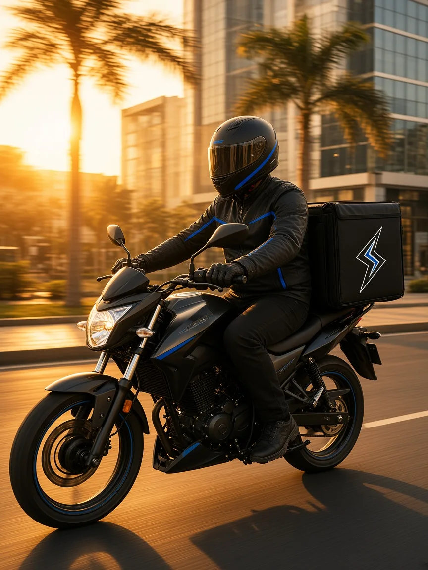 Motorizado JESAS en ruta por Lima